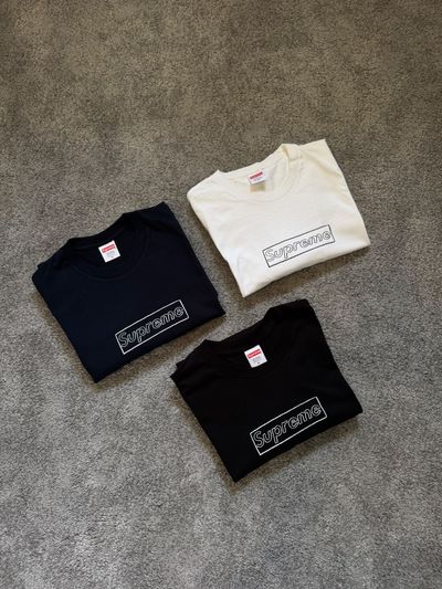 Supreme Kaws Box Logo Tee (Used)