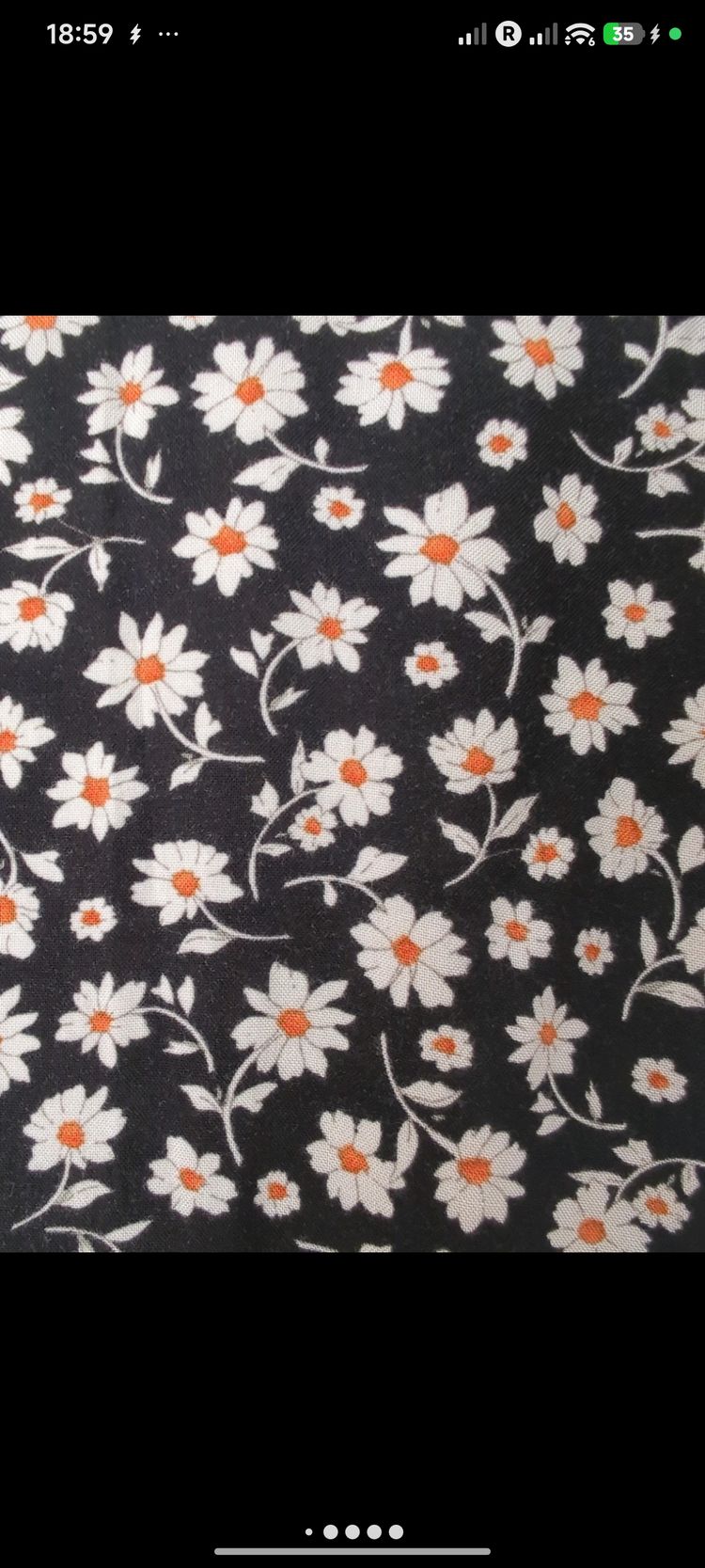 New Look Black Floral Short Sleeve Dress image 6
