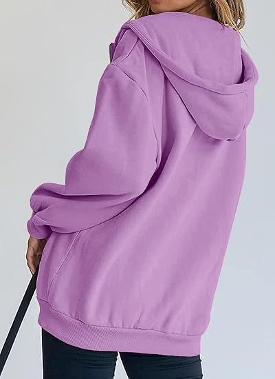 Purple Zip-Up Hoodie image 3