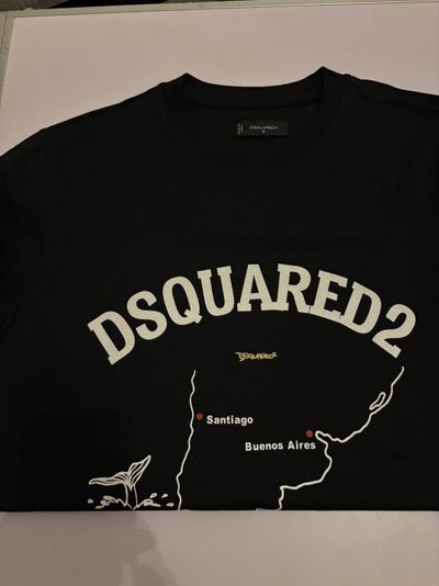 Dsquared2 Black Graphic T-Shirt
