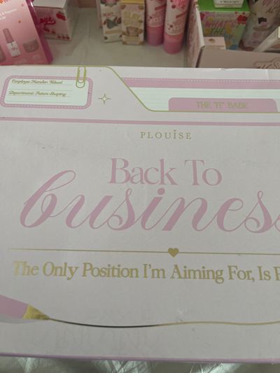 Pink Box With Text