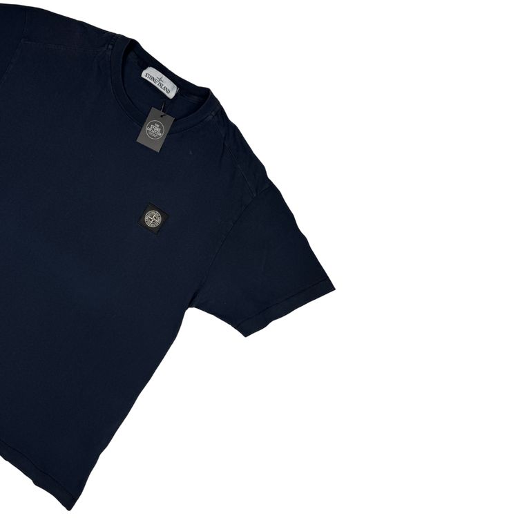 Camiseta Stone Island Azul marino manga corta - talla L image 3