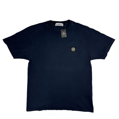 Camiseta Stone Island Azul marino manga corta - talla L