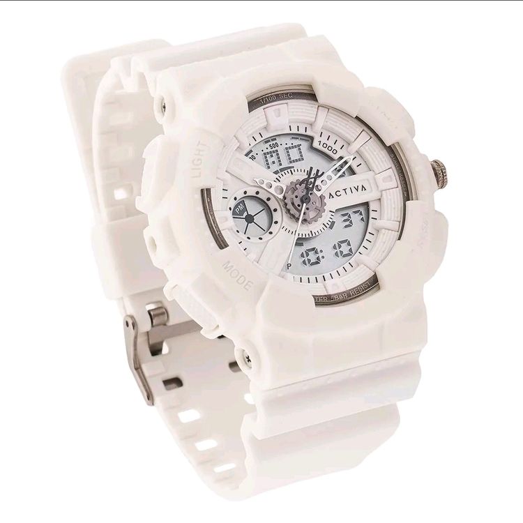 Activa Pixel by Invicta 50mm white digital unisex watch - Model ACW498-009 imagen 1