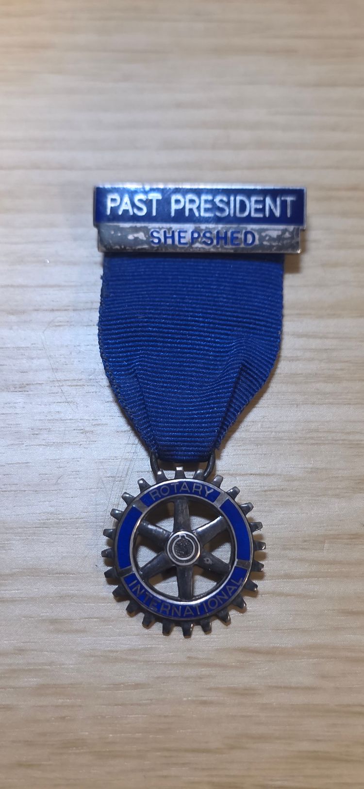925 sterling silver over 3oz Rotary International Past President Medals imagen 7
