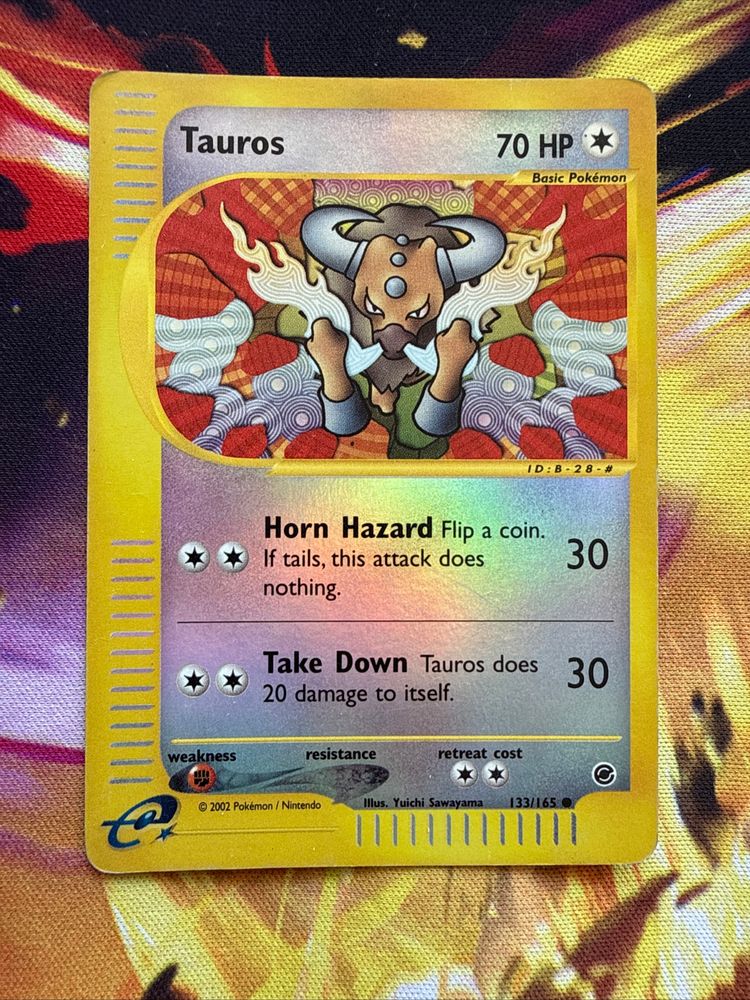 Tauros Pokémon Card