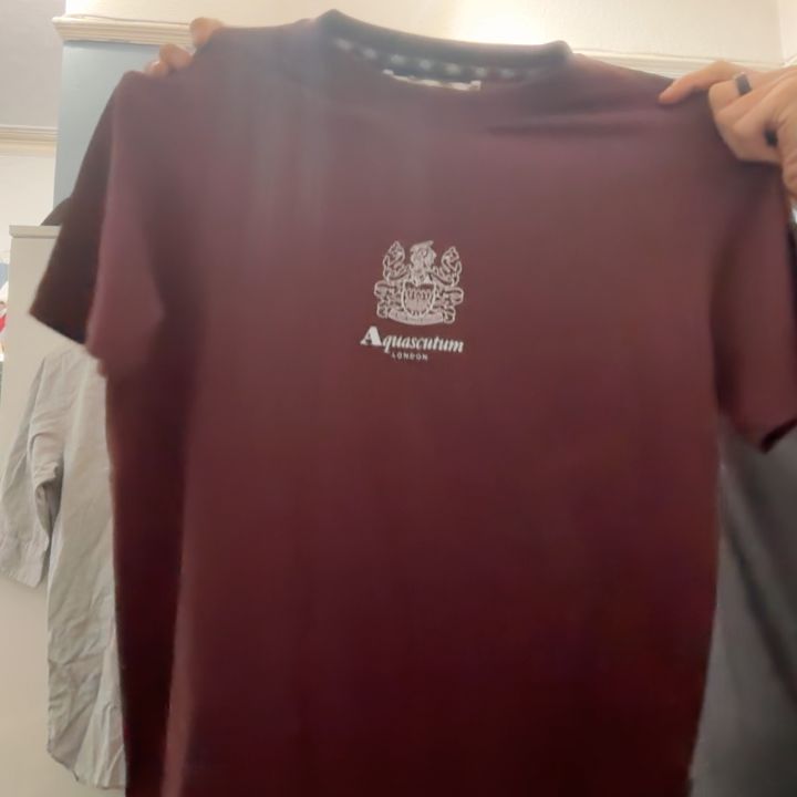 Aquascutum Graphic T-Shirt obraz 1