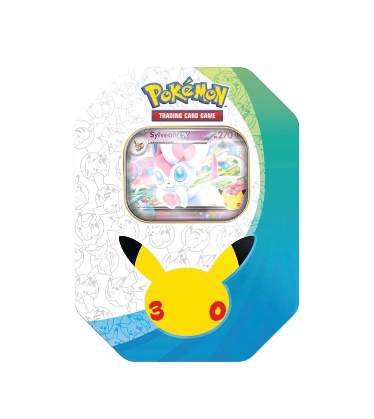 Pokémon: scatola da collezione Sylveon-ex dell’espansione 30° Anniversario image 1