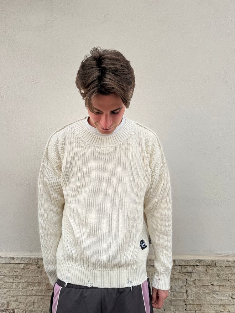 Maglione bianca elmts