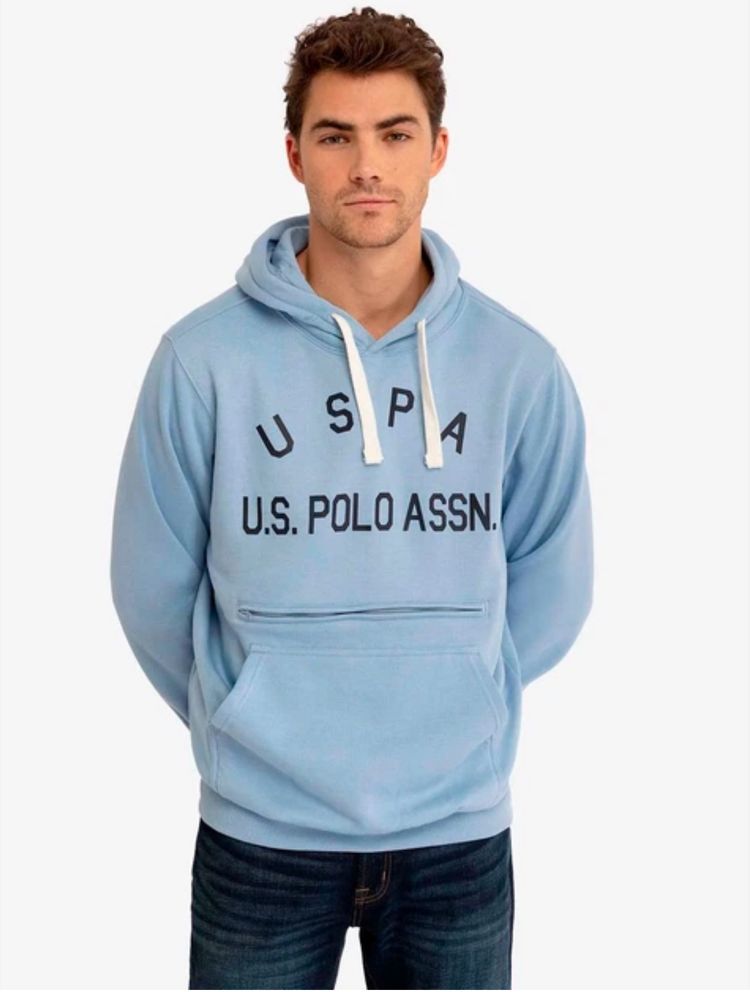 U.S. Polo Assn. Blue Hoodie