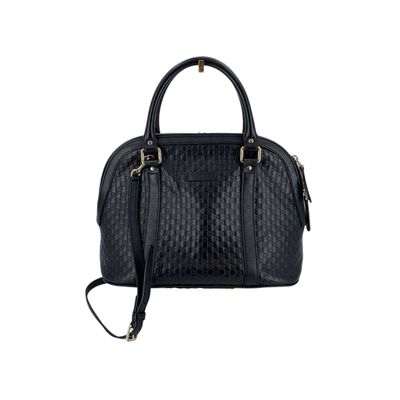Gucci Leather Shoulder Bag Dome