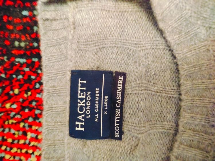Hackett London Grey Cashmere Sweater image 5