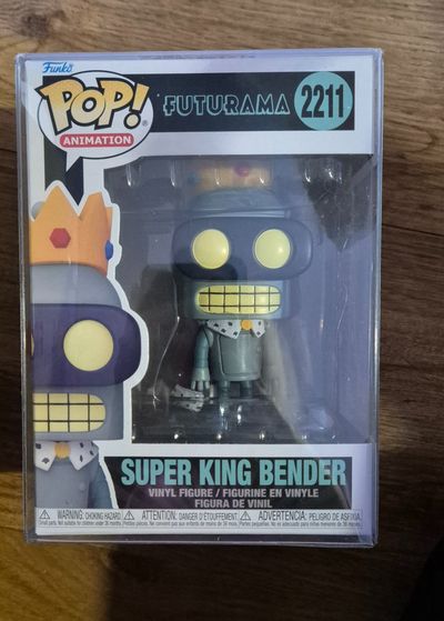 Funko Pop! Animation Futurama Super King Bender Vinyl Figure