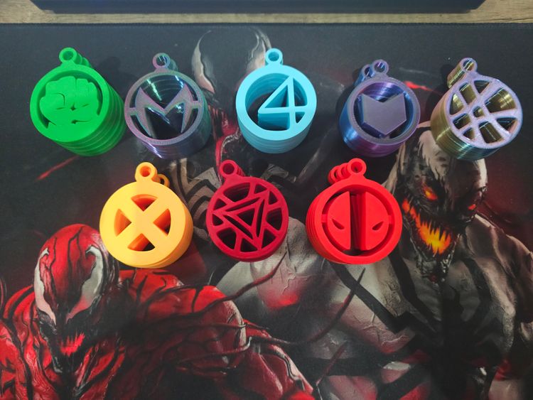 Marvel Marvel style 3d printed logos product image