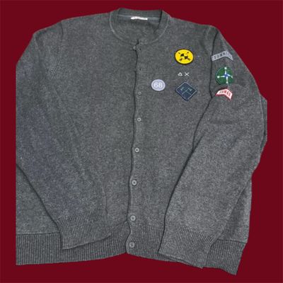 Grey Cardigan Sun68 Condizioni Nuove L/XL