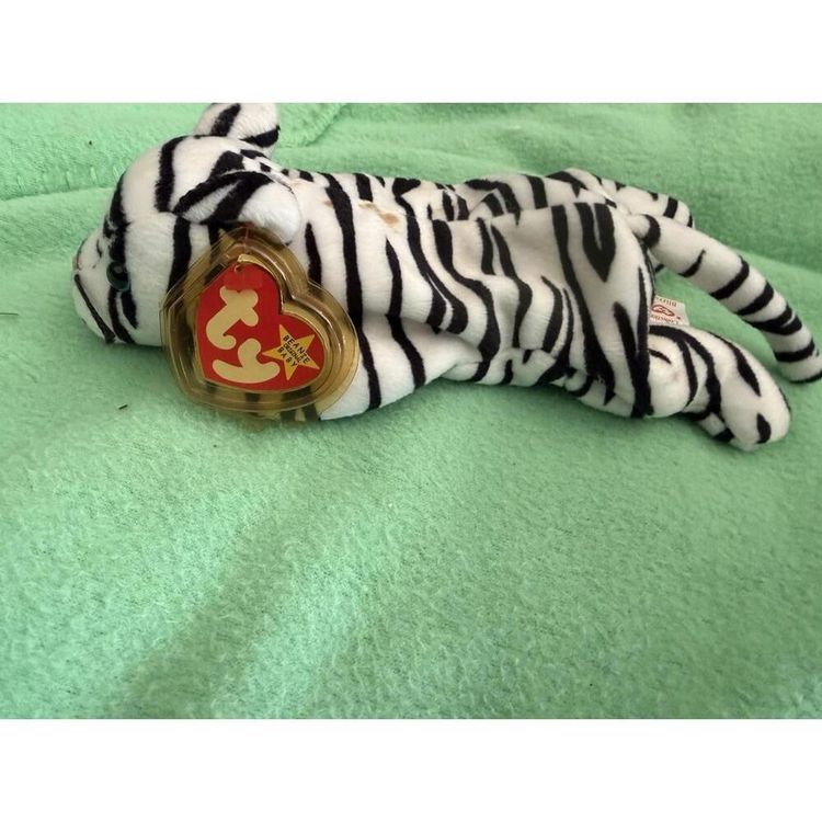 Ty Beanie Babies Collection Blizzard Zebra Plush Toy image 2