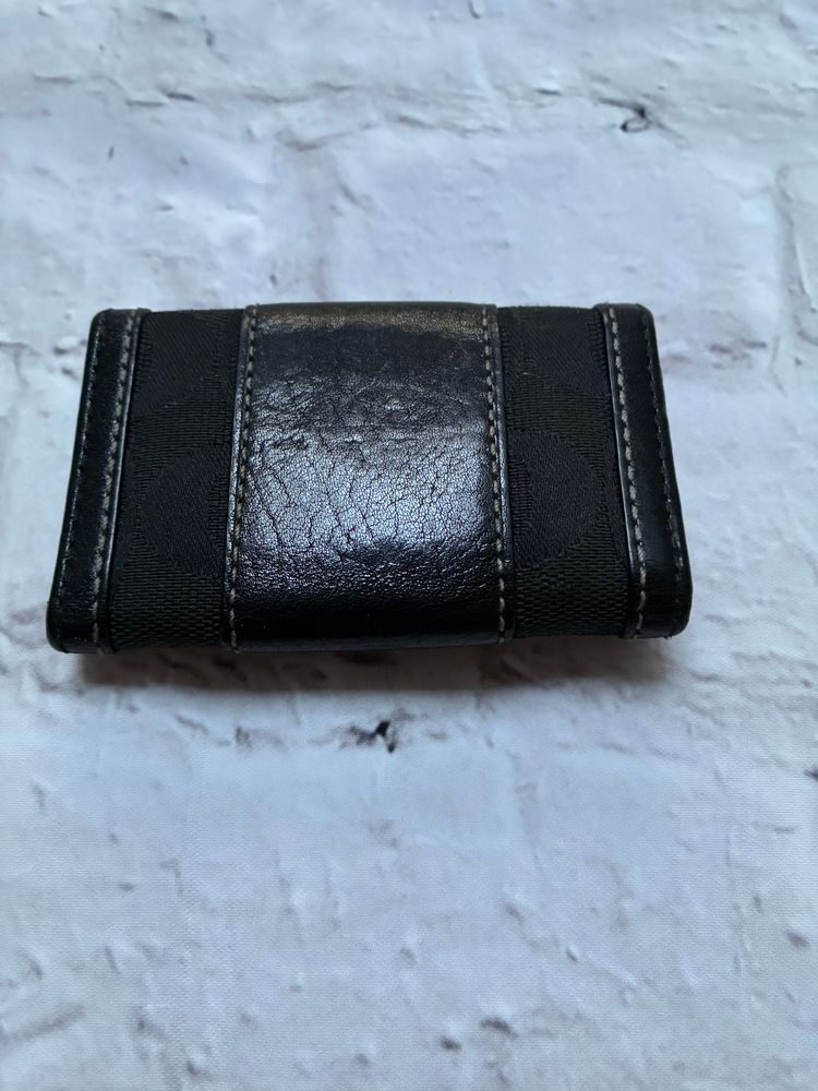 Immagine di Coach Black Key Holder Wallet 2