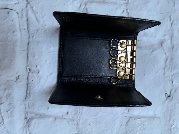 Immagine di Coach Black Key Holder Wallet 3
