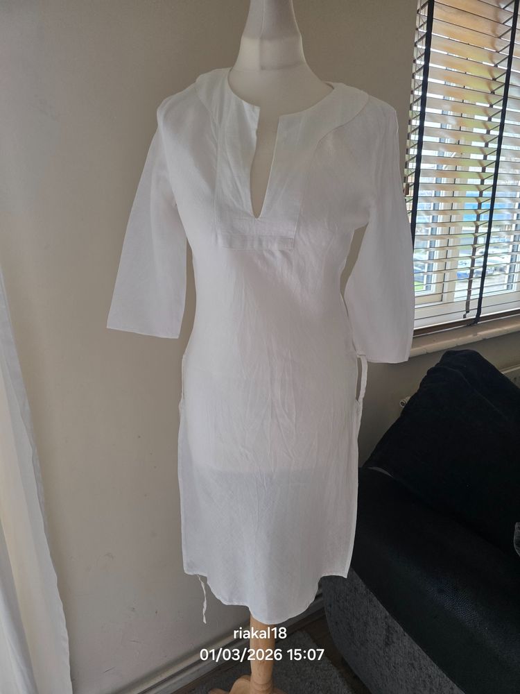 Next 100% linen dress 