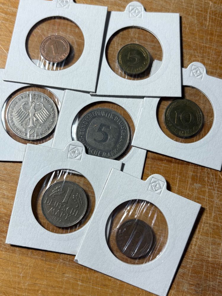 Unknown RFN komplet nominałów od 1 feniga do 5 markówki product image