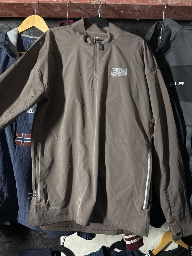 Ea7 Men'S Long Sleeve Pullover Jacket