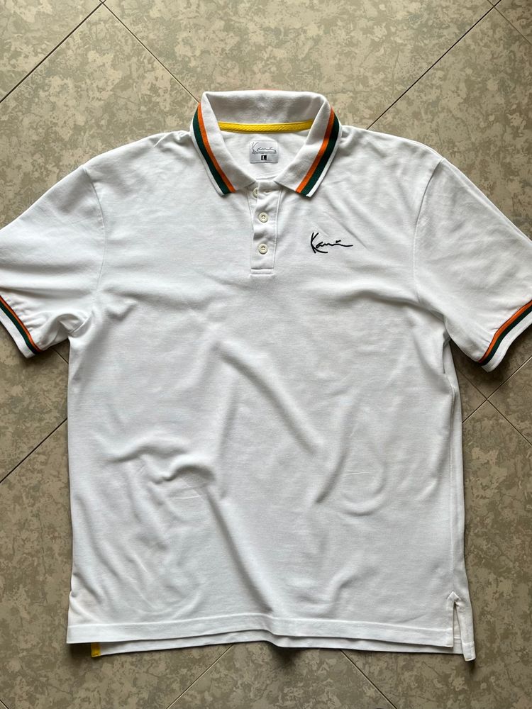 Karl Kani Karl kani White Polo Shirt product image