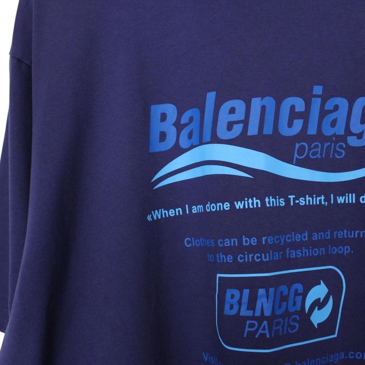 Balenciaga Recycle Logo T-Shirt Medium 7
