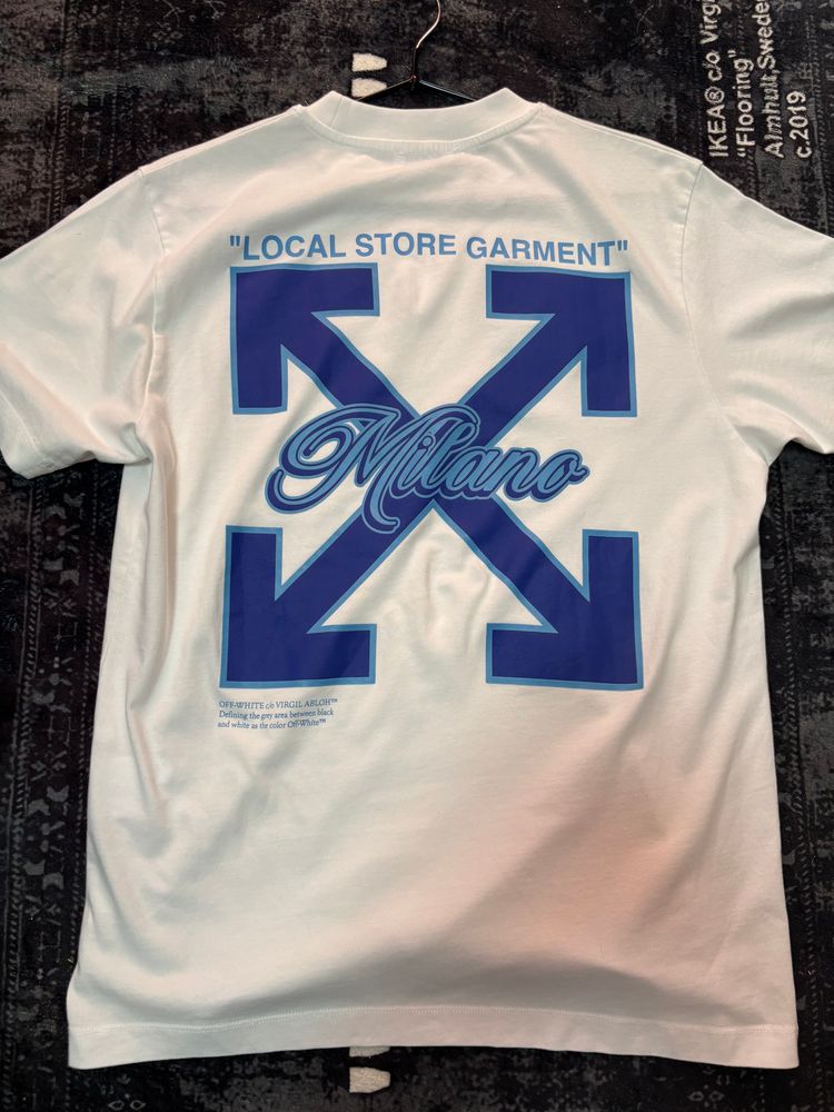 Off-White White Milano Graphic T-Shirt image 3