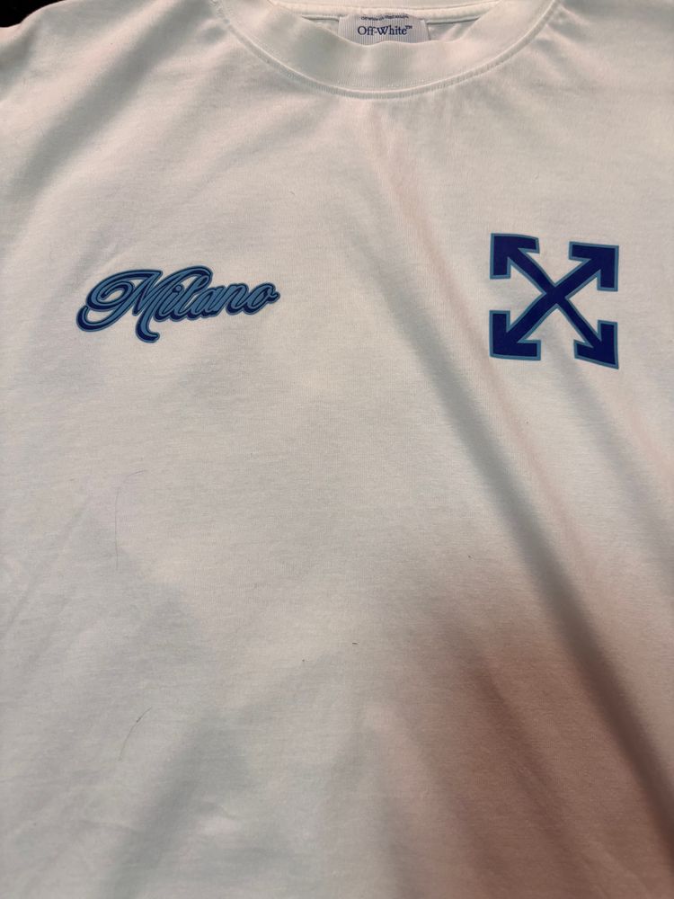 Off-White White Milano Graphic T-Shirt image 2