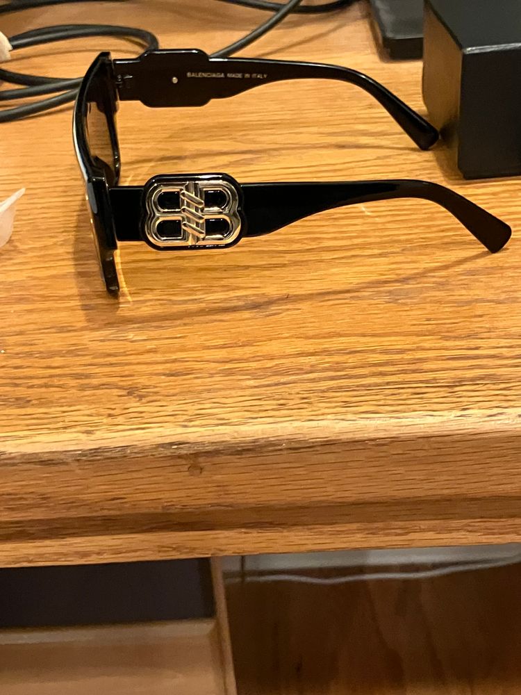 Black balenciaga glasses 5