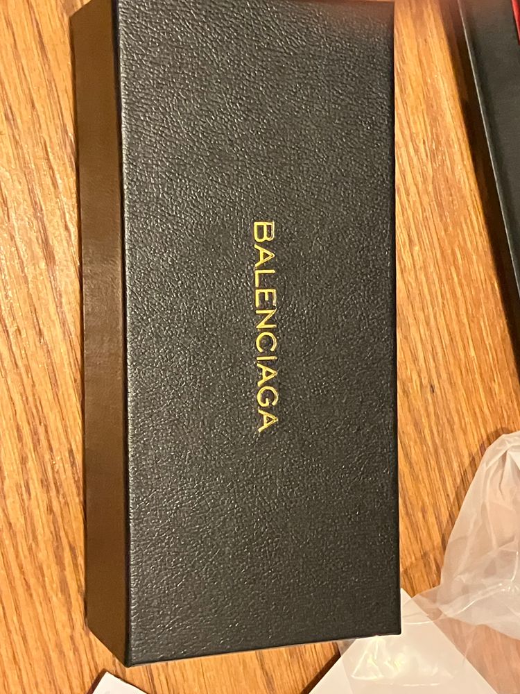 Black balenciaga glasses 7