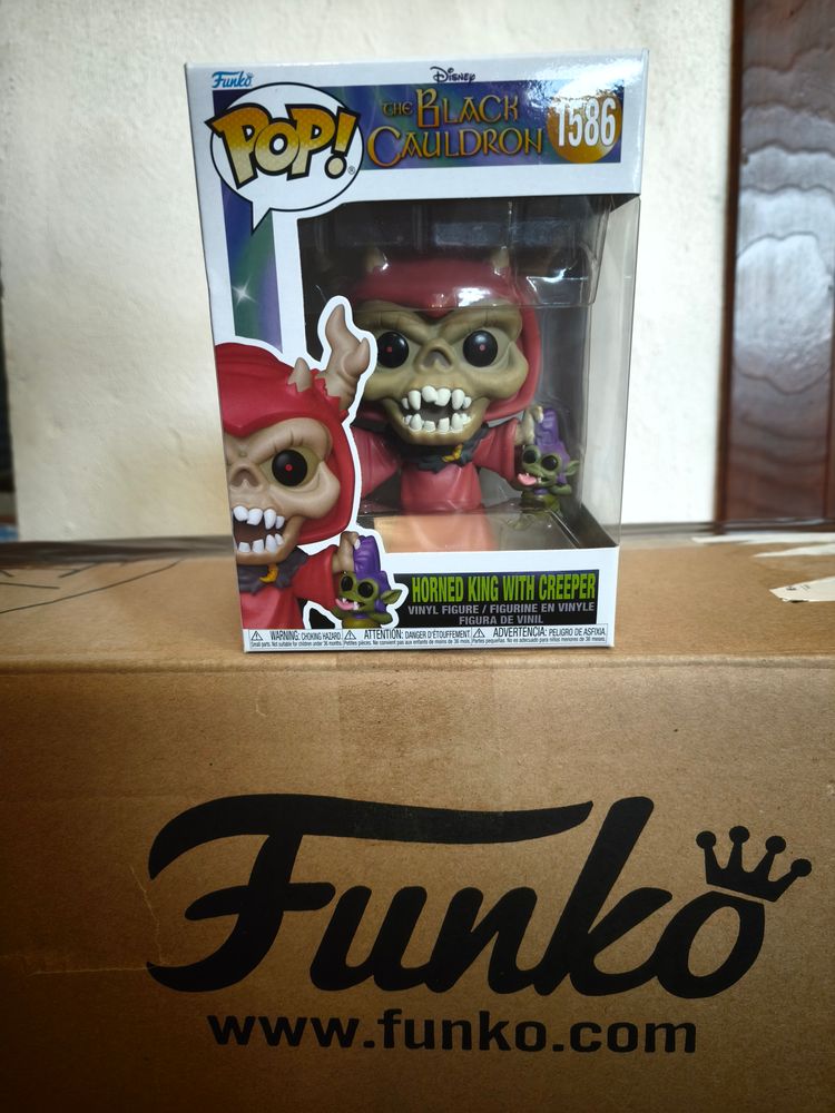 Funko Pop Horned King With Creeper Vinyl Figure