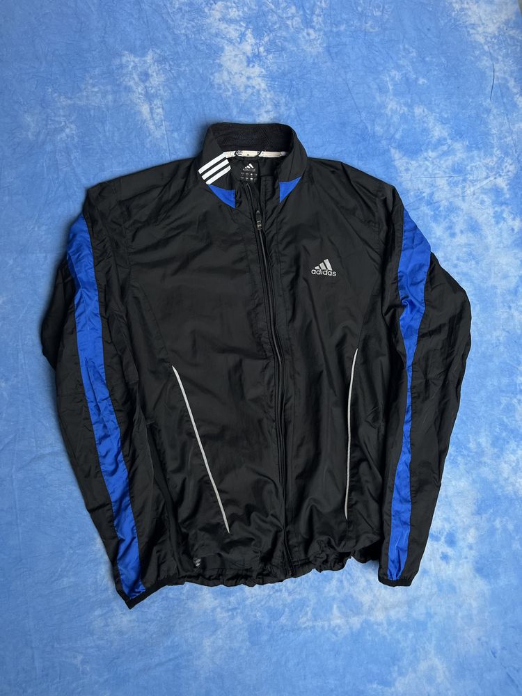 Adidas Black And Blue Jacket