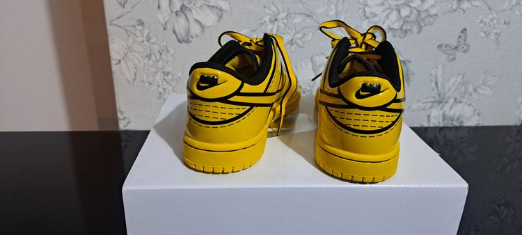 Nike Dunk Low Lego Col Ps UK 2 EUR 34 Yellow Brand New Full Box imagen 4