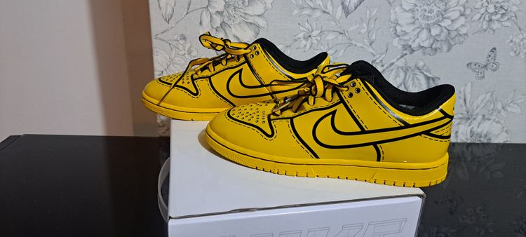 Nike Dunk Low Lego Col Ps UK 2 EUR 34 Yellow Brand New Full Box imagen 3