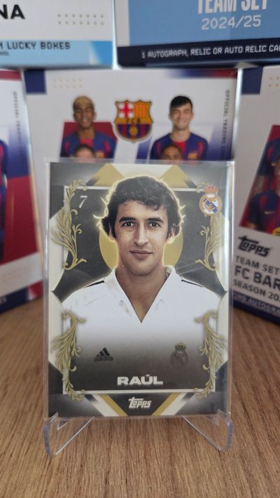 Topps Raul Los Blancos