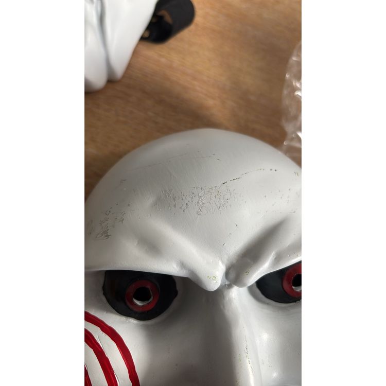 Jigsaw Billy Resin Mask DAMAGED 4