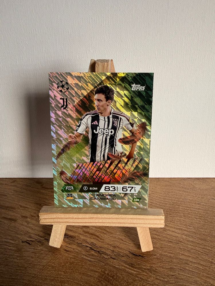 Topps Juventus Football Trading Card