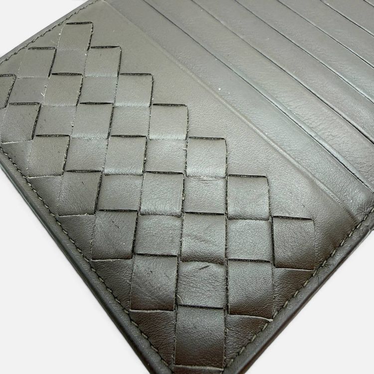 Portacarte con portamonete intrecciato obraz 4