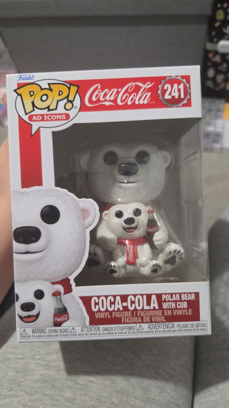 Funko Pop! Coca-Cola, Polar Bear With Cub, Vinyl Figure
