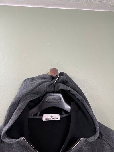 Stone Island Charcoal Grey Soft Shell Jacket 6