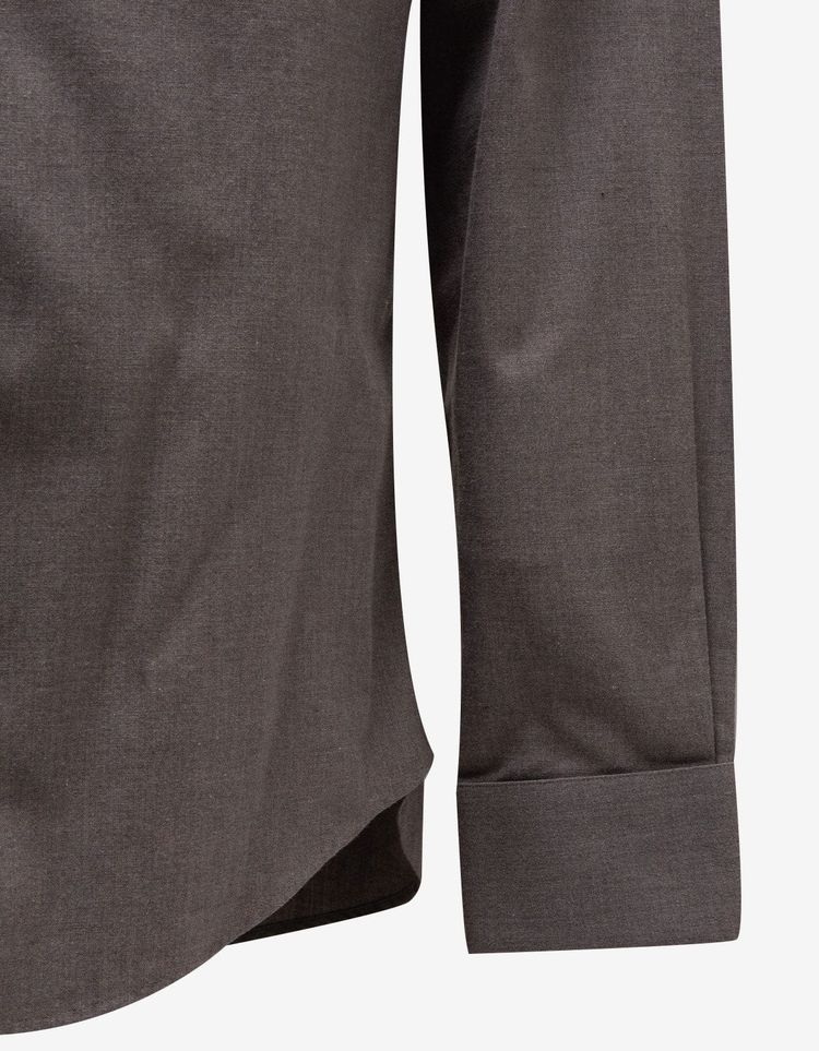Maison Martin Margiela Taupe Heavy Cotton Shirt 6