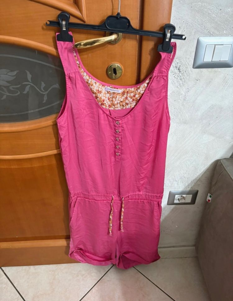 Phard Pink Sleeveless Romper obraz 1