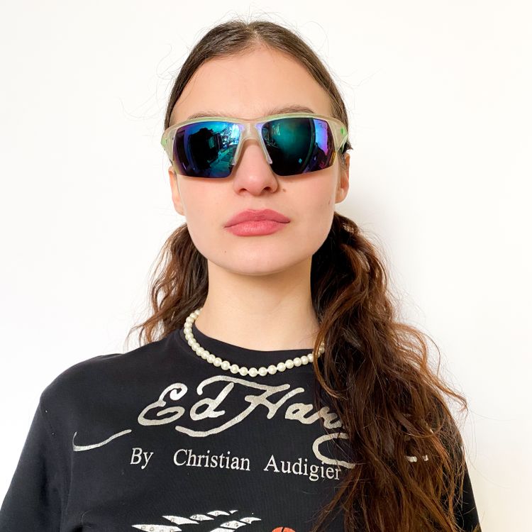 Other Vintage 90s rave sunglasses in multi color product image