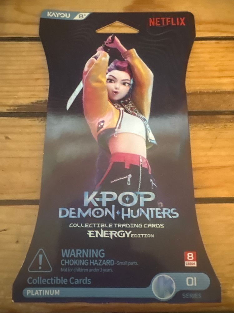 Kpop Demon Hunters Collectible Trading Cards Energy Edition image 1