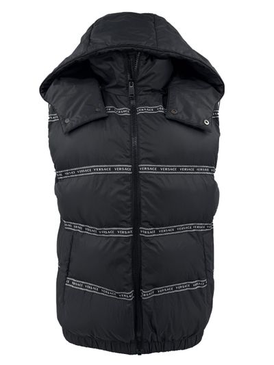 Versace Logo Gilet - Black (980781372)