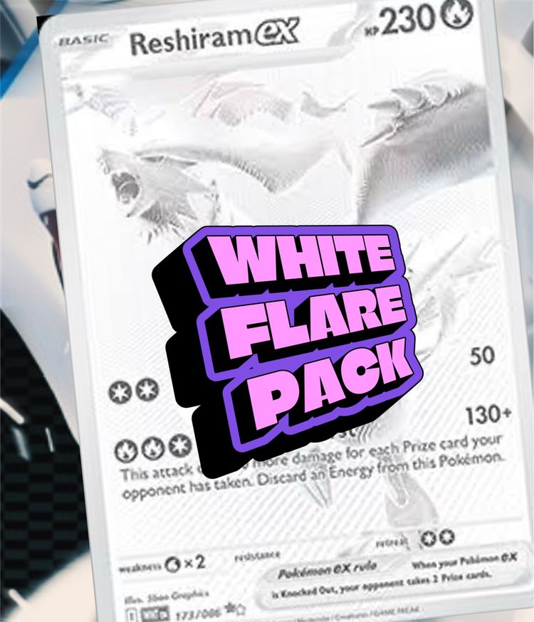 WHITE FLARE PACK 🤍 
