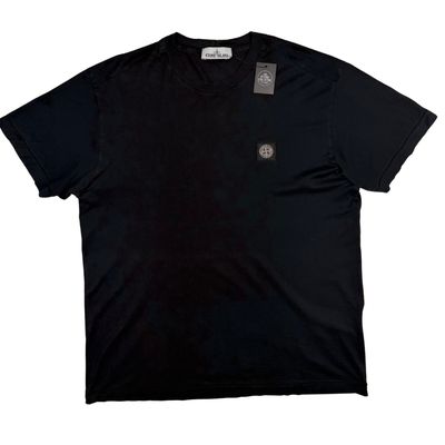 Camiseta Stone Island Negra manga corta - talla 2XL