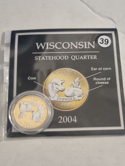Wisconsin Statehood Quarter Coin Set