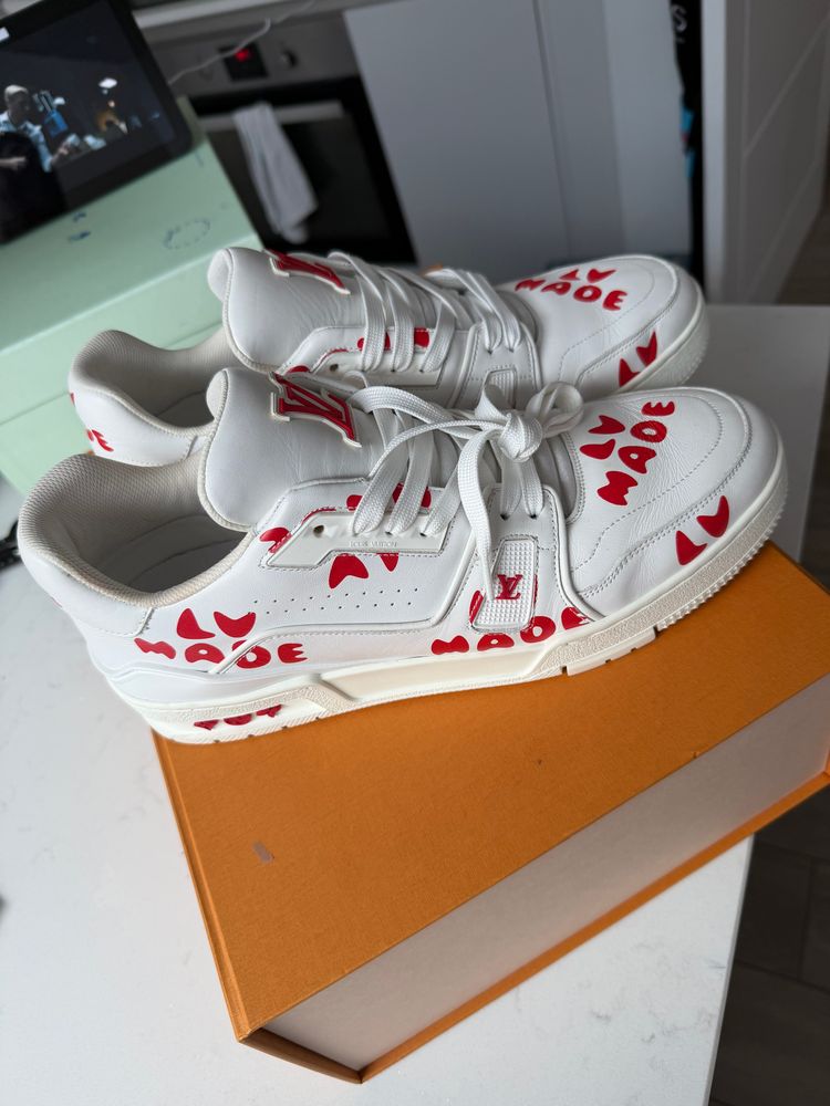 Louis Vuitton X Nigo LV Made Sneakers Fit 8